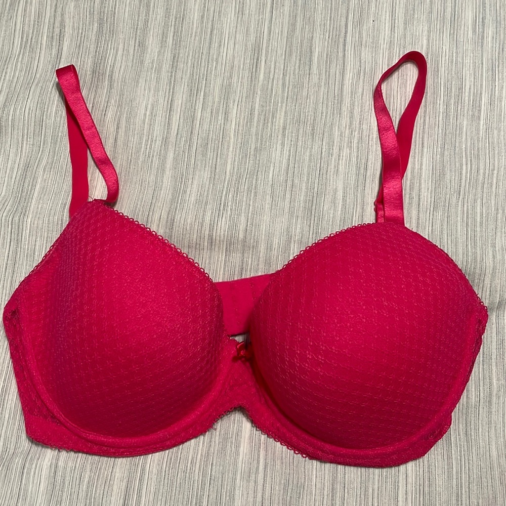 H & M hot pink bra